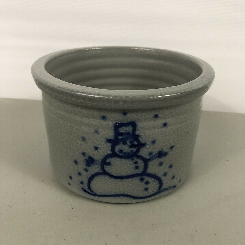 David Eldreth Decorated Stoneware Crock